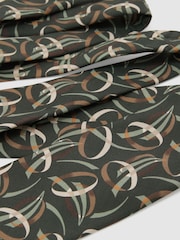 Reiss Astratto Silk Abstract-Print Tie - Imagen 3 de 5