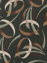 Reiss Astratto Silk Abstract-Print Tie - Imagen 5 de 5