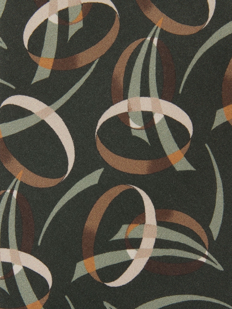 Reiss Astratto Silk Abstract-Print Tie - Imagen 5 de 5