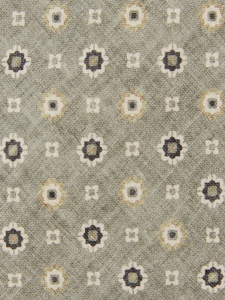 Reiss Cosimo Silk Floral Medallion-Print Silk Tie - Imagen 5 de 5