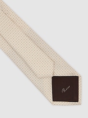 Reiss Ecru Ovale Ties - Image 4 of 5