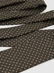 Reiss Khaki Green Silvio Ties - Image 3 of 5