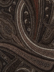 Reiss Cesare Wool Paisley-Print Tie - Imagen 5 de 5