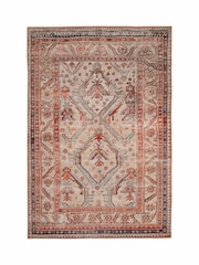 kukoon Orange Washable Rowe Traditional Rug - Image 6 of 6