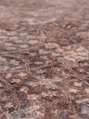 kukoon Brown Washable Soft Winnie Heritage Rug - Image 4 of 6