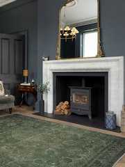 kukoon Green Washable Soft Maisie Medallion Rug - Image 1 of 6