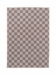 kukoon Brown Washable Juno Checkerboard Jute Style Rug - Image 6 of 6