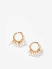 Mint Velvet Gold Tone Hoop Mini Earrings - Image 1 of 4