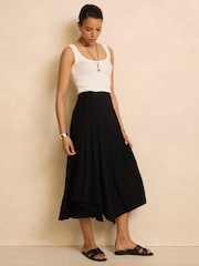 Mint Velvet Jersey Asymmetric Skirt - 圖片 4/8