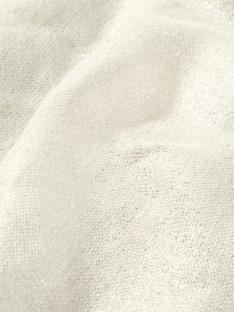 Mint Velvet White Cotton Sequin Cover-Up - Image 6 of 6