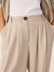 Mint Velvet Natural Balloon Trousers - Image 4 of 8