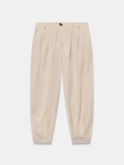 Mint Velvet Natural Balloon Trousers - Image 7 of 8