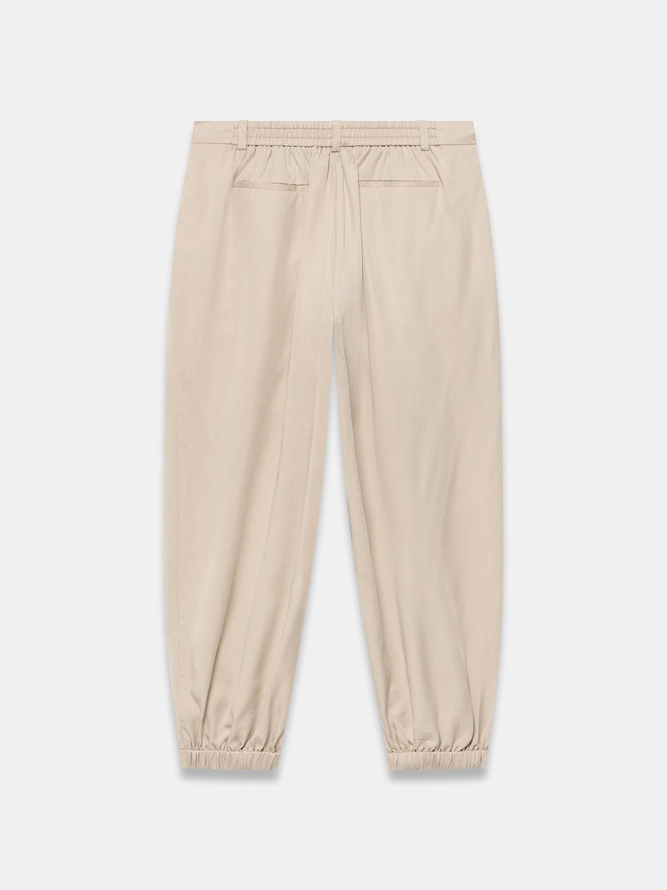 Mint Velvet Natural Balloon Trousers - Image 8 of 8