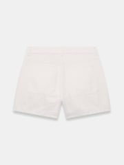 Mint Velvet White Utility Pocket Detail Denim Shorts - Image 7 of 7