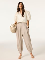 Mint Velvet White Butterfly Detail Blouse - Image 1 of 7