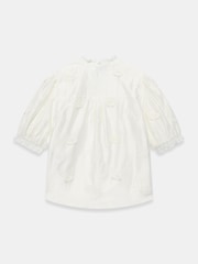 Mint Velvet White Butterfly Detail Blouse - Image 7 of 7