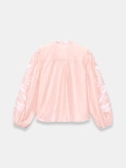 Mint Velvet Pink Embroidered Blouse - Image 7 of 7