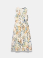 Mint Velvet Linen Floral Print Maxi Dress - Image 7 of 8