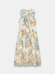 Mint Velvet Linen Floral Print Maxi Dress - Image 8 of 8