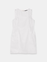 Mint Velvet White Denim Mini Dress - Image 7 of 8