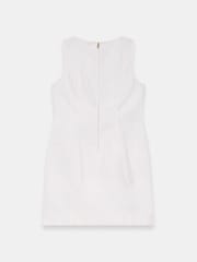 Mint Velvet White Denim Mini Dress - Image 8 of 8
