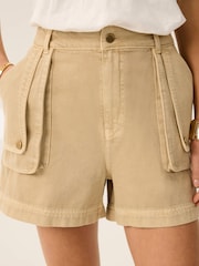 Mint Velvet Utility Denim Shorts - Imagen 3 de 6