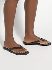 Dune London Black Lunare Casual Sandals - Image 1 of 6