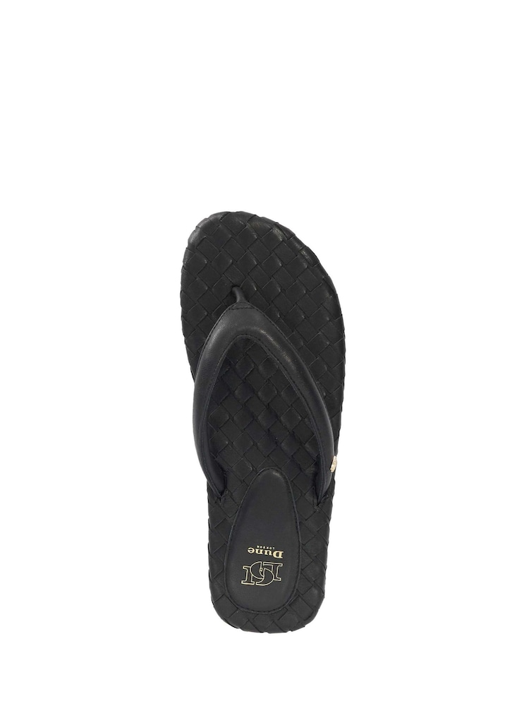 Dune London Black Lunare Casual Sandals - Image 6 of 6