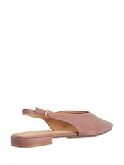 Dune London Pink Heartbeat Ballet Pumps - Image 4 of 6