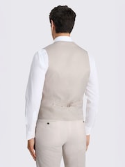 MOSS Natural Tailored Fit Suit Waistcoat - Image 2 of 3