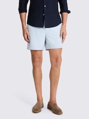 MOSS Blue Smart Swim Shorts - Image 1 of 4
