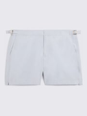 MOSS Blue Smart Swim Shorts - Image 4 of 4
