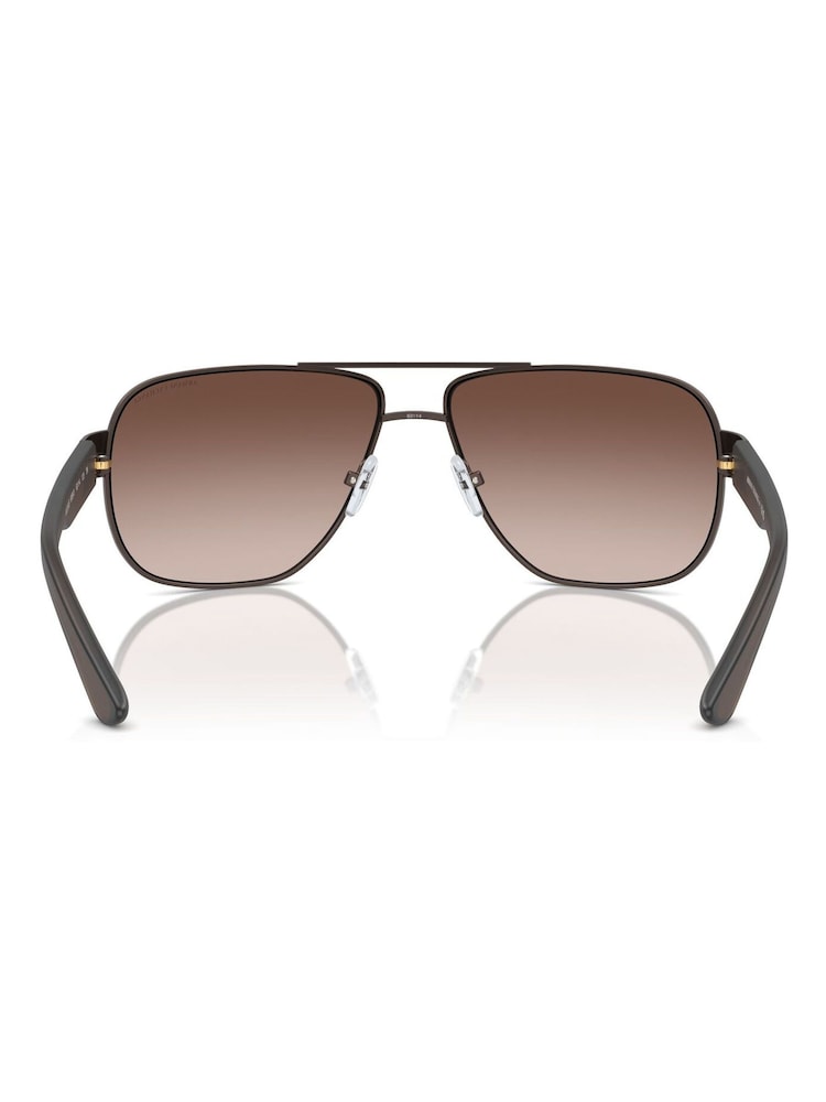 Armani Exchange Brown 0Ax2012S Pilot Sunglasses - Image 2 of 5 Armani Exchange Brown 0Ax2012S Pilot Sunglasses - Image 2 of 5