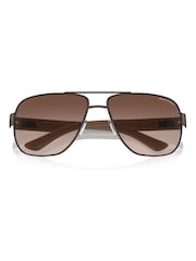 Armani Exchange Brown 0Ax2012S Pilot Sunglasses - Image 5 of 5