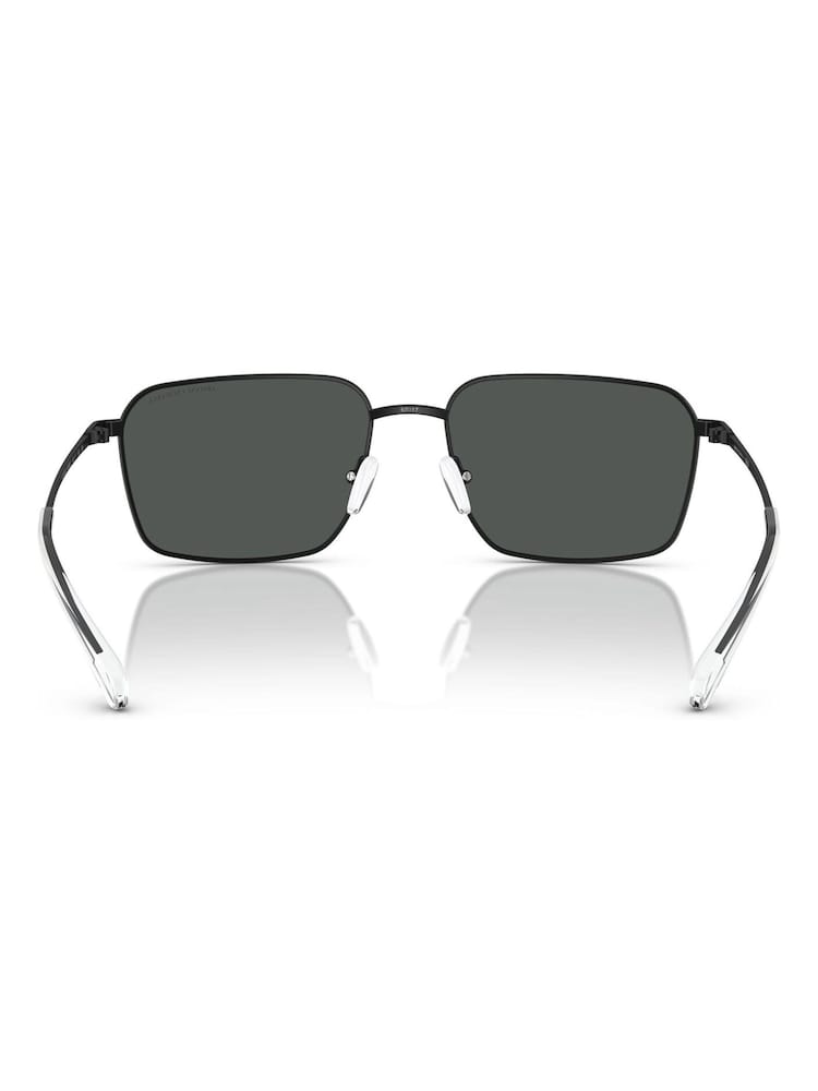 Armani Exchange Black 0Ax2053S Rectangle Sunglasses - Image 2 of 5 Armani Exchange Black 0Ax2053S Rectangle Sunglasses - Image 2 of 5
