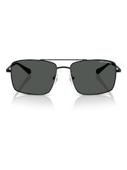 Armani Exchange Black 0Ax2054S Pilot Sunglasses - Image 1 of 5