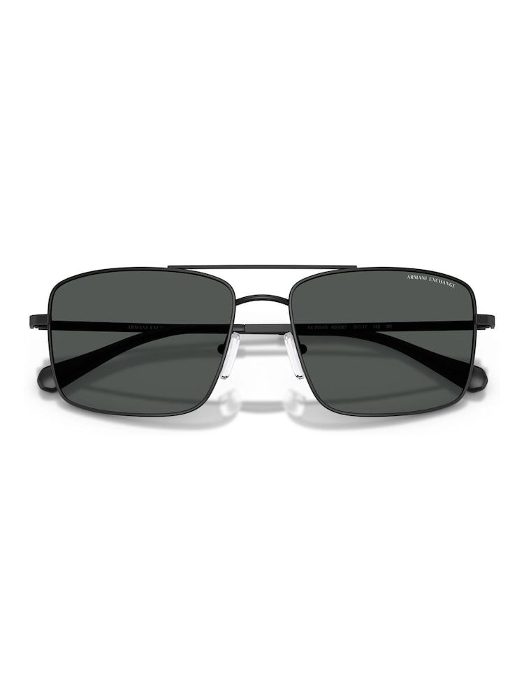 Armani Exchange Black 0Ax2054S Pilot Sunglasses - Image 2 of 5 Armani Exchange Black 0Ax2054S Pilot Sunglasses - Image 2 of 5