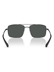 Armani Exchange Black 0Ax2054S Pilot Sunglasses - Image 3 of 5