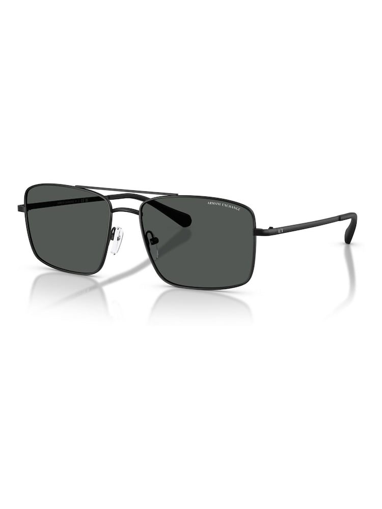 Armani Exchange Black 0Ax2054S Pilot Sunglasses - Image 5 of 5 Armani Exchange Black 0Ax2054S Pilot Sunglasses - Image 5 of 5