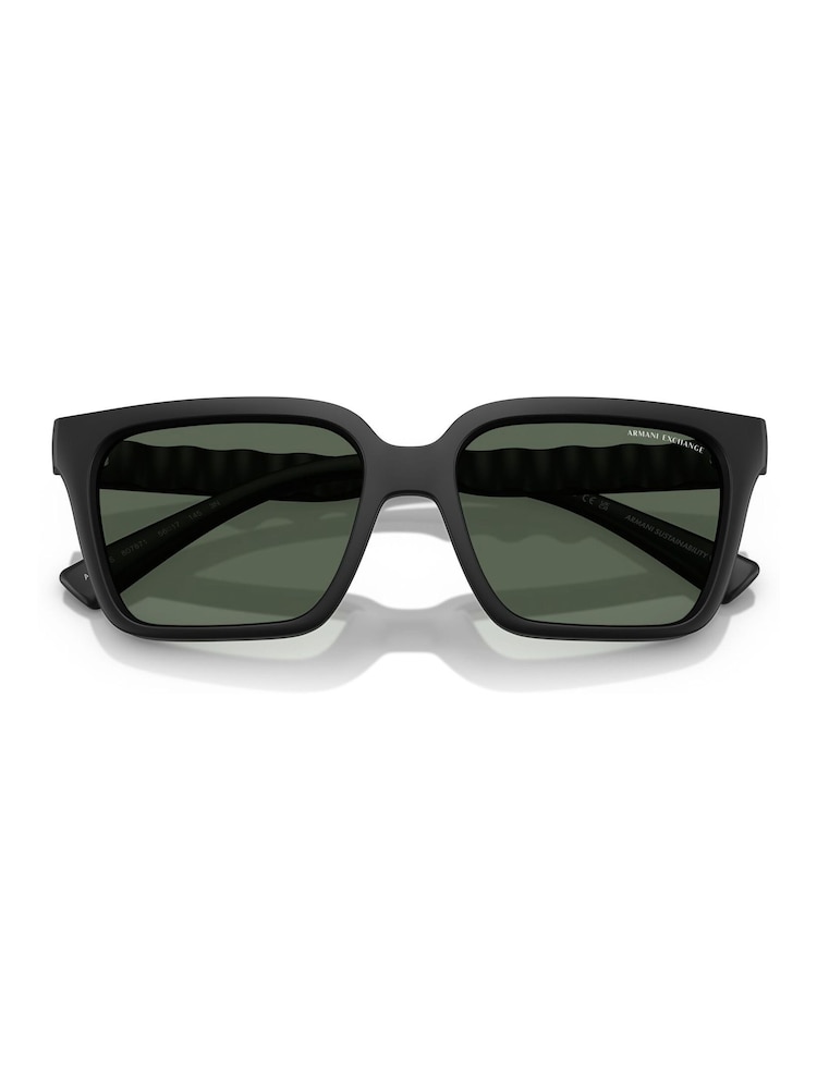 Lunettes de soleil carrées Armani Exchange 0Ax4147S - Image 5 sur 5