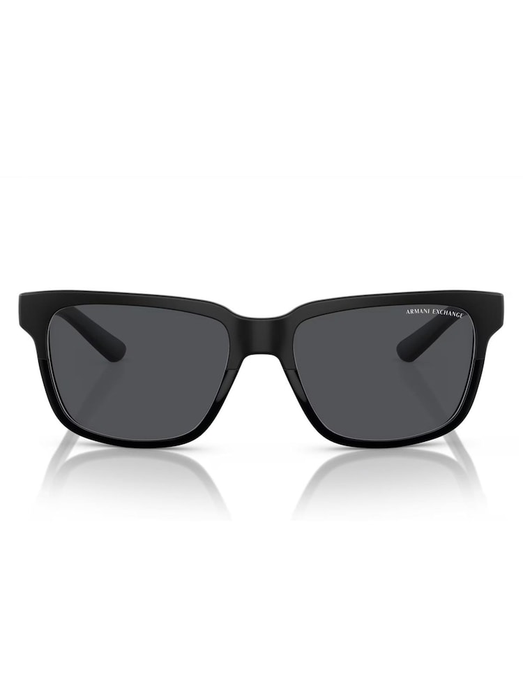 Armani Exchange Black 0Ax4026S Square Sunglasses - Image 1 of 5
