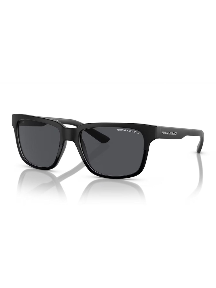 Armani Exchange Black 0Ax4026S Square Sunglasses - Image 2 of 5