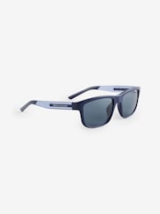 Armani Exchange Blue Rectangle Sunglasses - Image 1 of 1