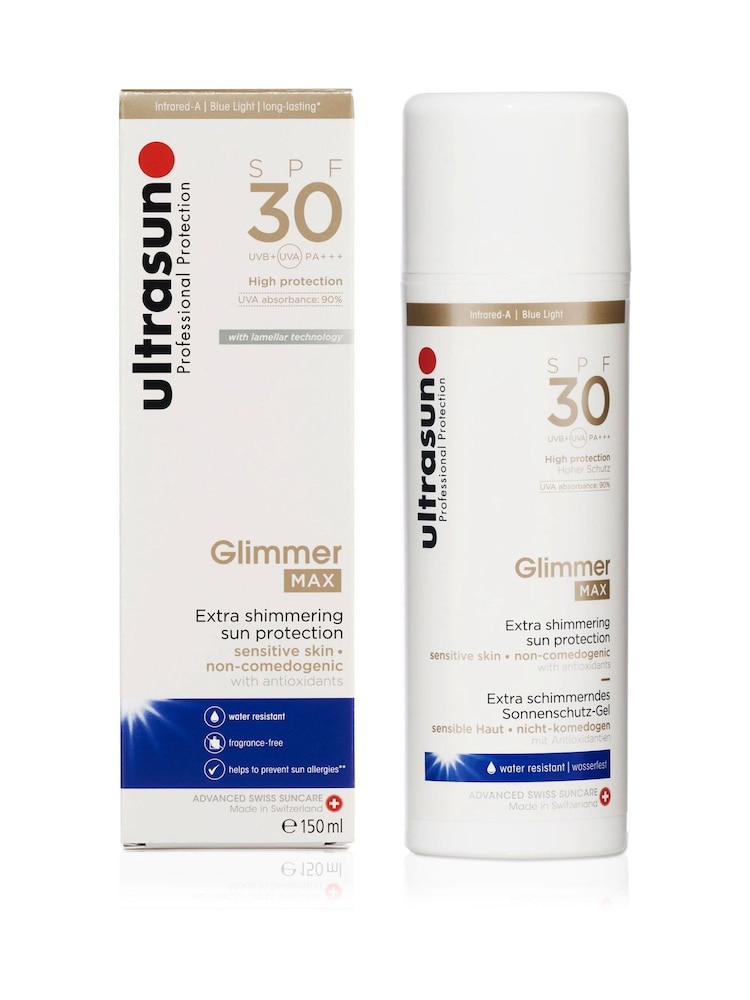 Ultrasun Glimmer Max Sun Cream SPF30 - Image 1 of 2