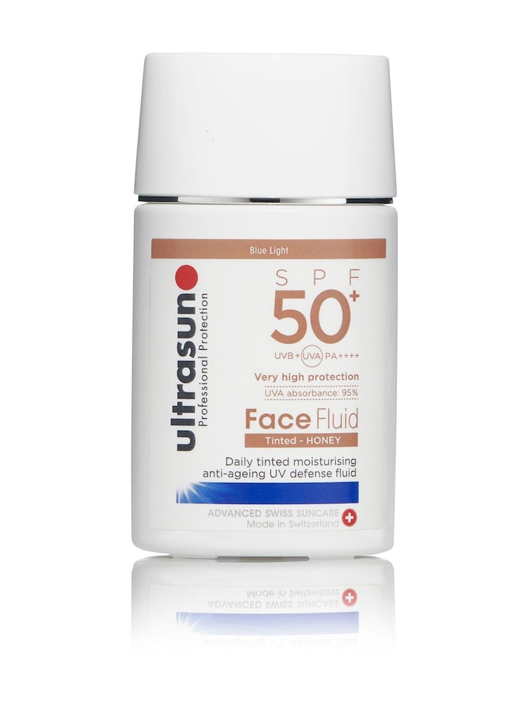 Ultrasun Face Fluid Tinted Sun Cream SPF50+ - Image 2 of 2