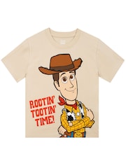 Character Disney Toy Story Buzz Lightyear And Woody T-Shirts 3 Pack - Imagen 4 de 5