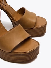 Steve Madden Brown Floria Brown Sandals - Image 2 of 4