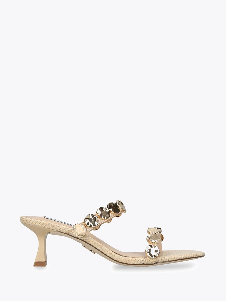 Steve Madden White Annika Sandals - Image 1 of 4