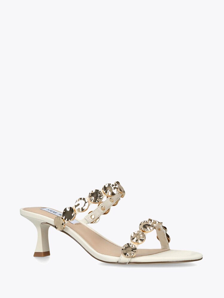Steve Madden White Annika Sandals - Image 2 of 4