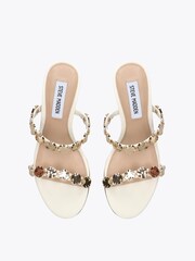 Steve Madden White Annika Sandals - Image 3 of 4